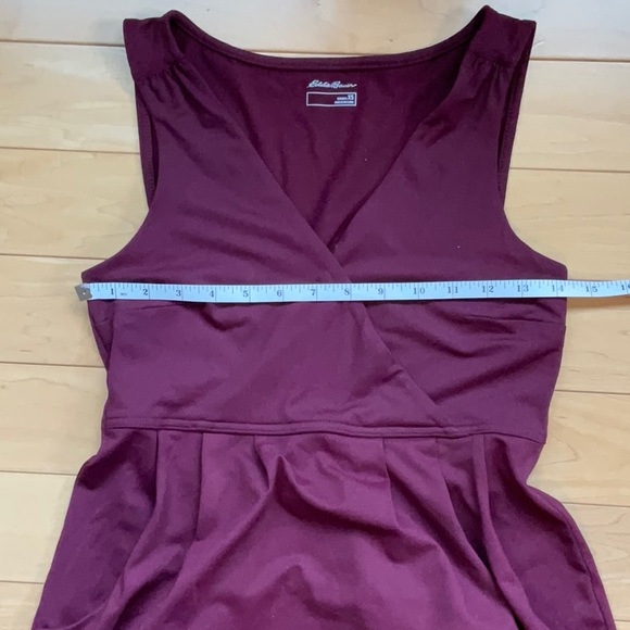 Eddie Bauer v neck tank dress with pockets - Picture 4 of 6